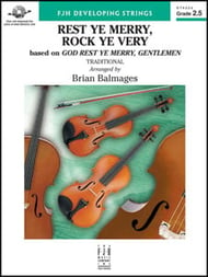 Rest Ye Merry, Rock Ye Very Orchestra sheet music cover Thumbnail